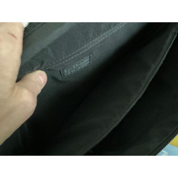 Le Donne Leather Simple Flap Over Crossbody Bag Black - Picture 12 of 16